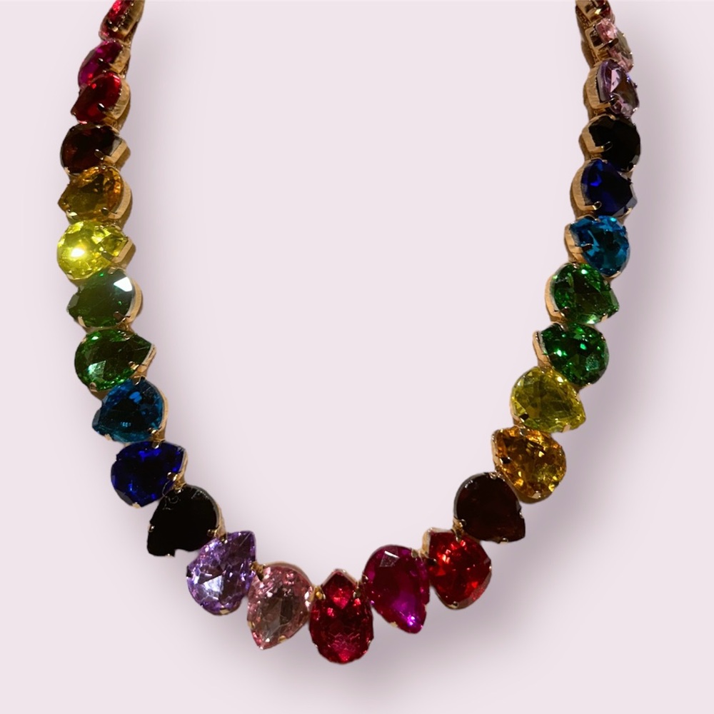 Multi Color Gem Necklace